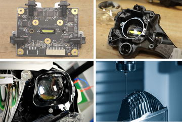 Matrix headlights, excellent lighting performance