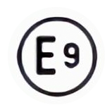 E9 Front fog lamp