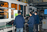 Injection molding first inspection